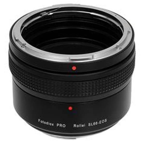 Fotodiox SL66-EOS-Pro Pro Lens Mount Adapter - Rolleiflex SL66 Series Lens To Canon EOS Mount SLR Camera Body with Built in Focusing Helicoid SL66-EOS-Pro - main